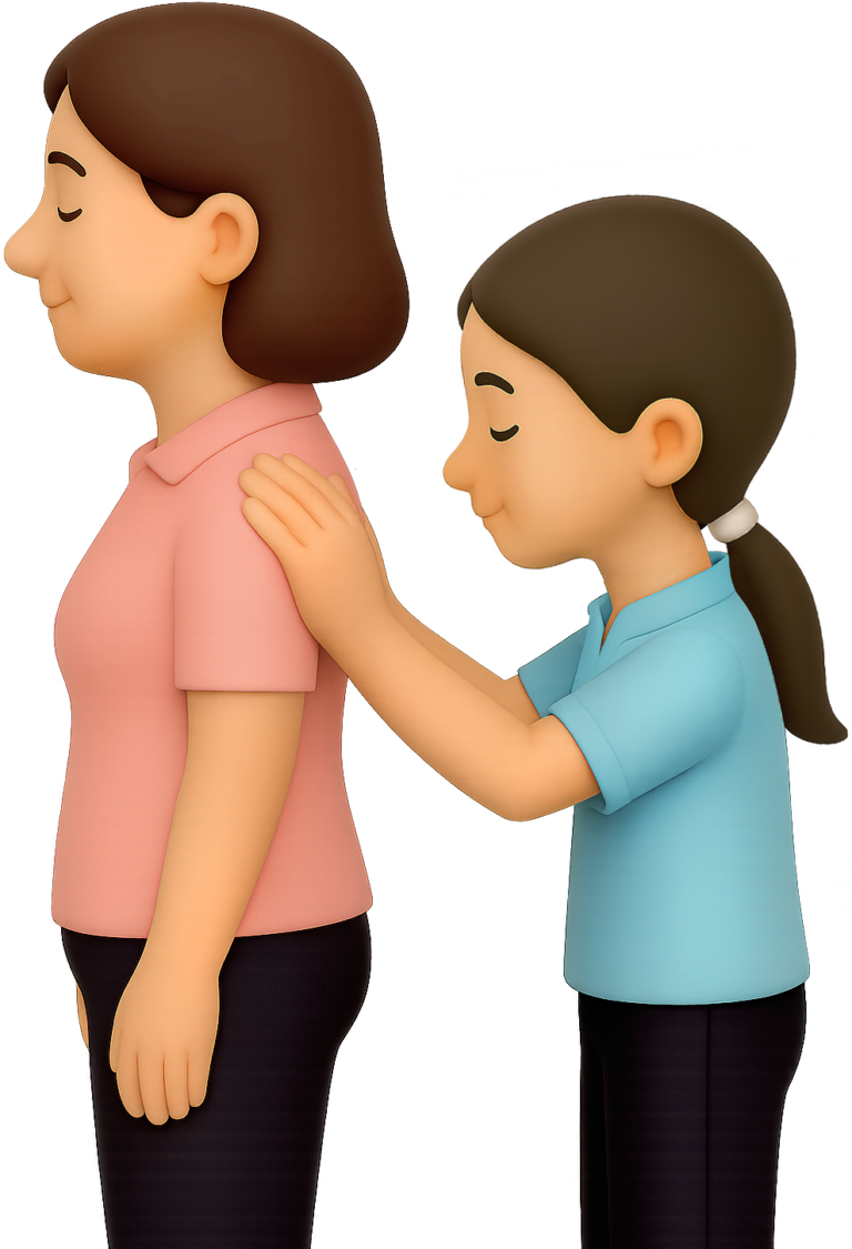 母女大愛手 調光